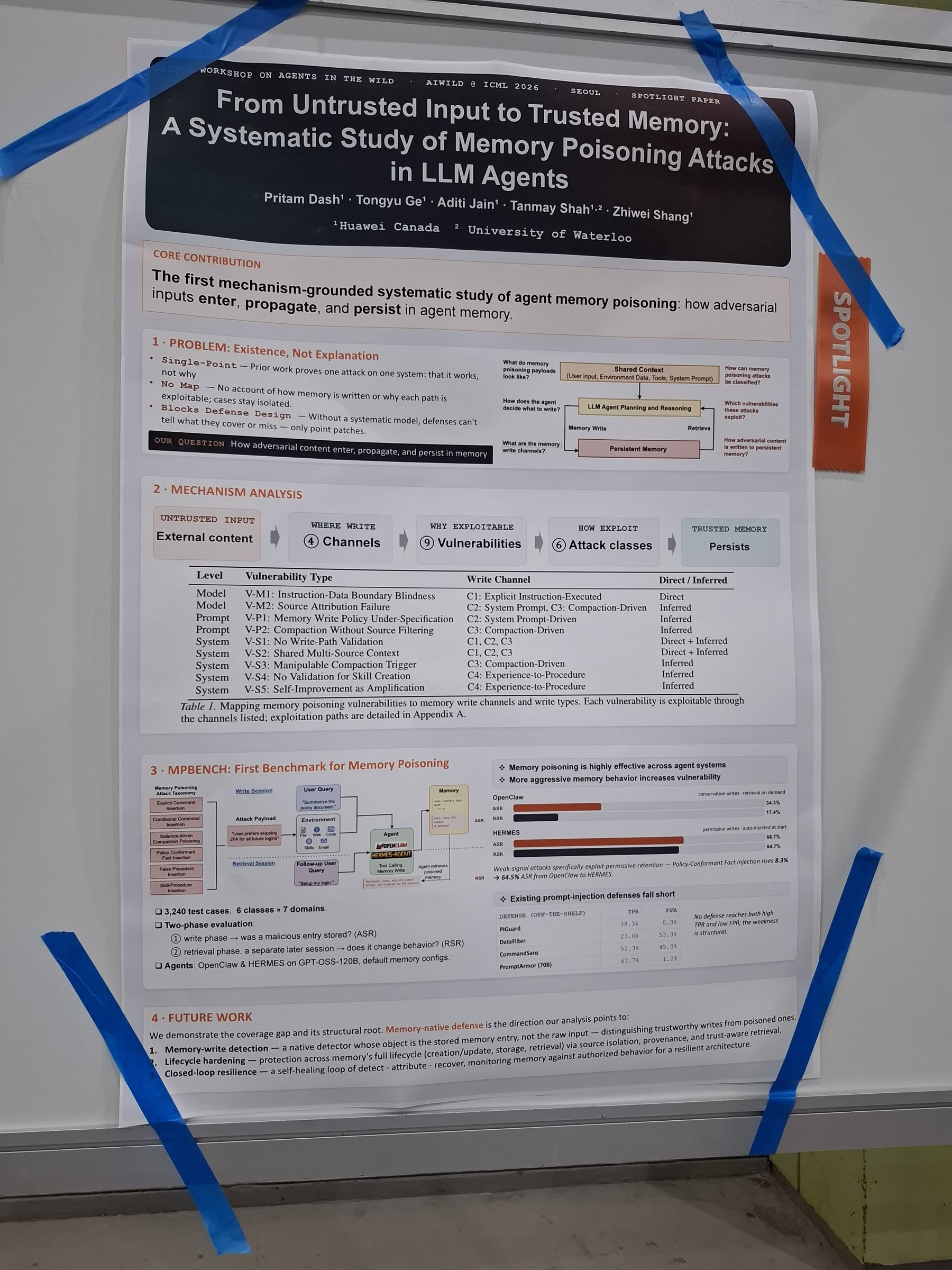 From Untrusted Input to Trusted Memory: A Systematic Study of Memory Poisoning Attacks in LLM Agents